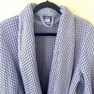 Never Worn Brooklinen Dreamweave Waffle Robe.
